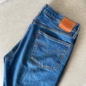 Levi’s 501 dark blue women jeans